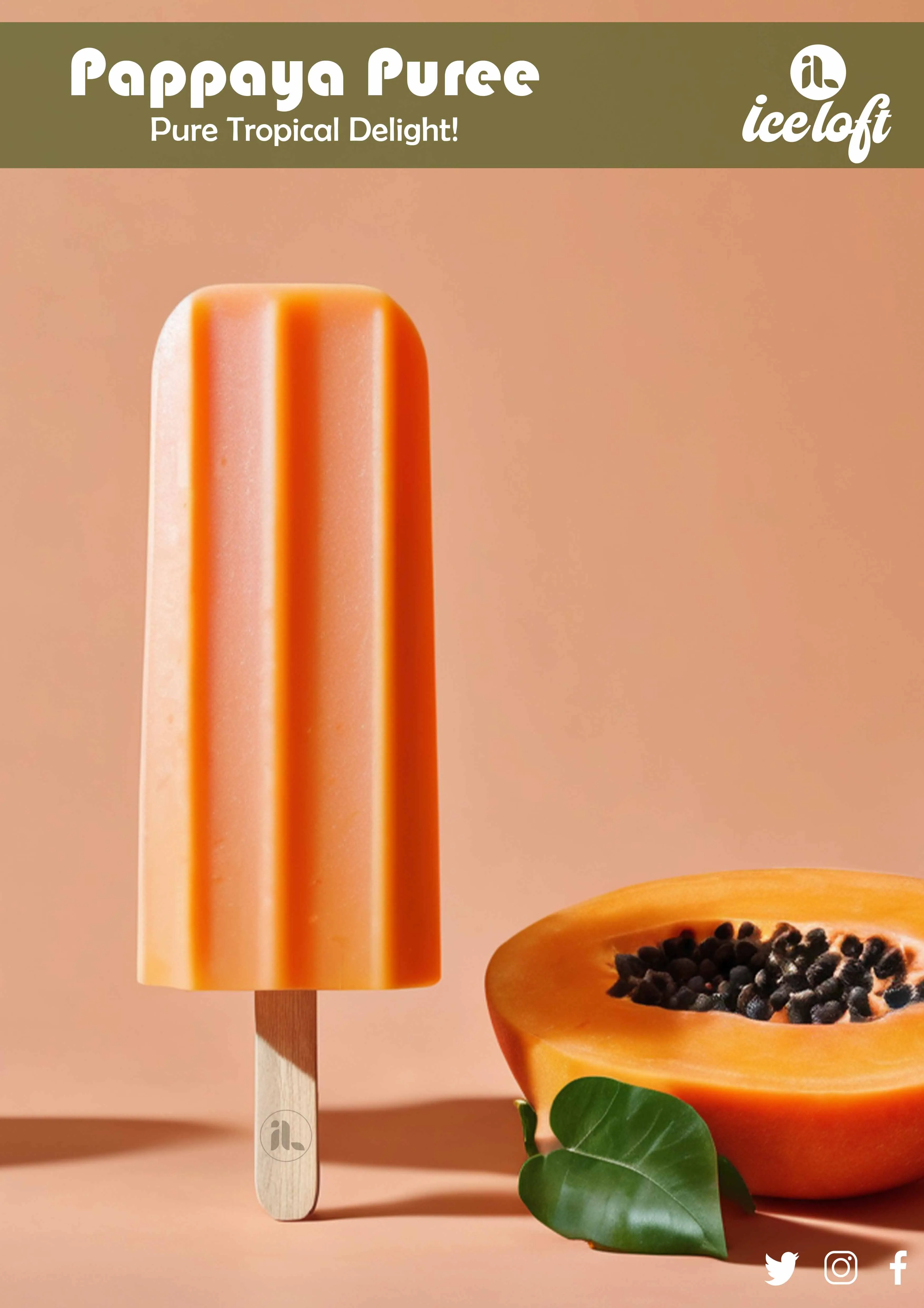 Papaya Ice Cream